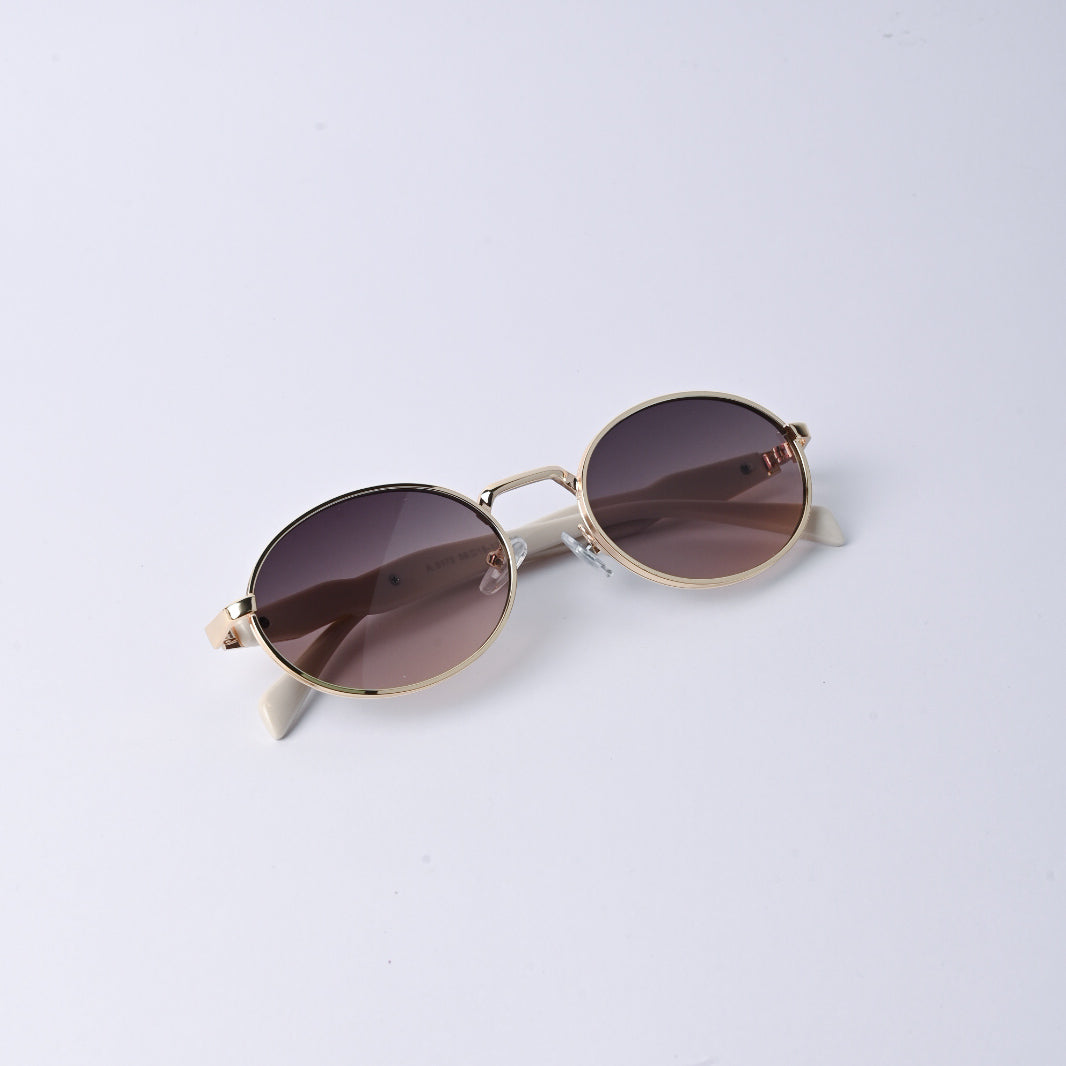 VAYO Gleam Women's Metal Sunglasses – Gold Frame
