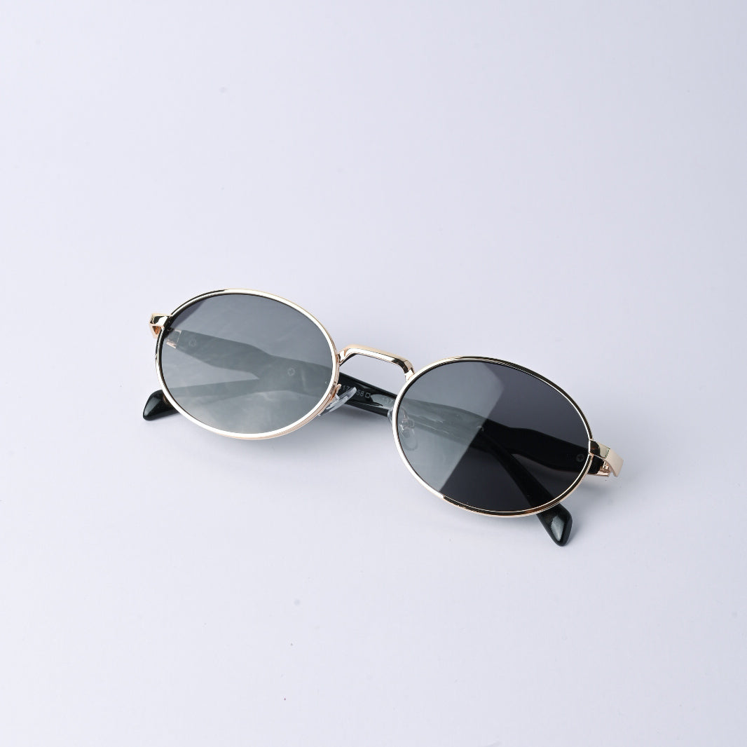 VAYO Gleam Women’s Metal Sunglasses – Gold Frame