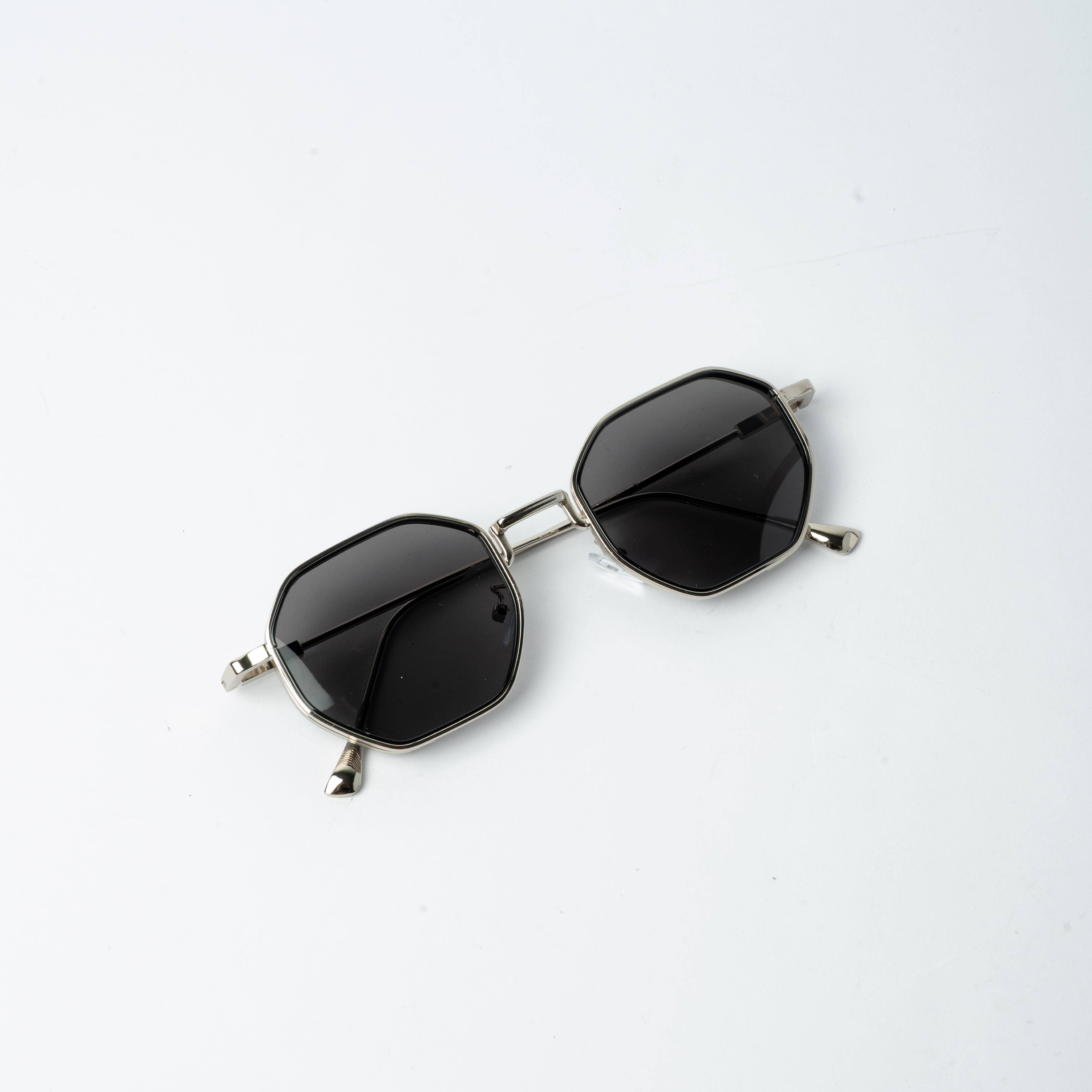 VAYO  Polygon Metal Frame Sunglasses