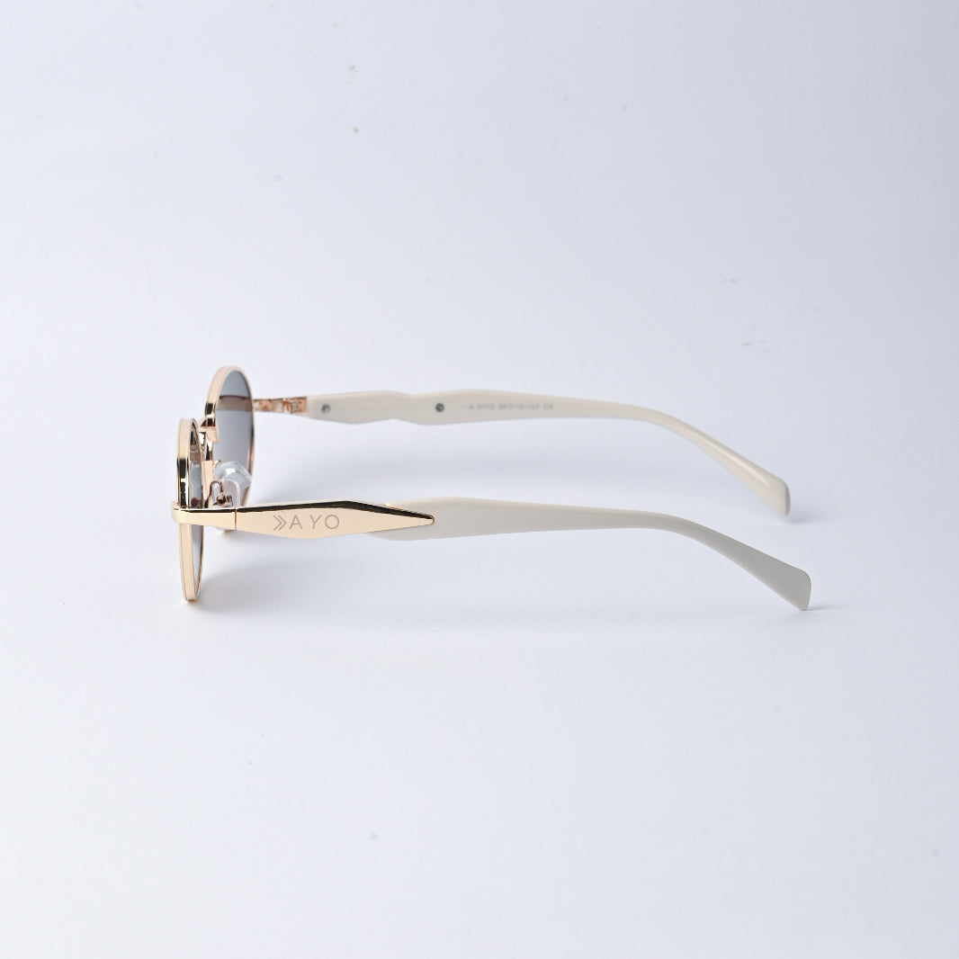 VAYO Gleam Women's Metal Sunglasses – Gold Frame