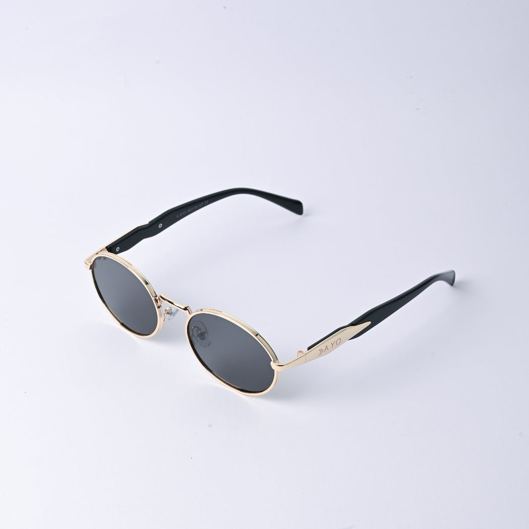 VAYO Gleam Women’s Metal Sunglasses – Gold Frame